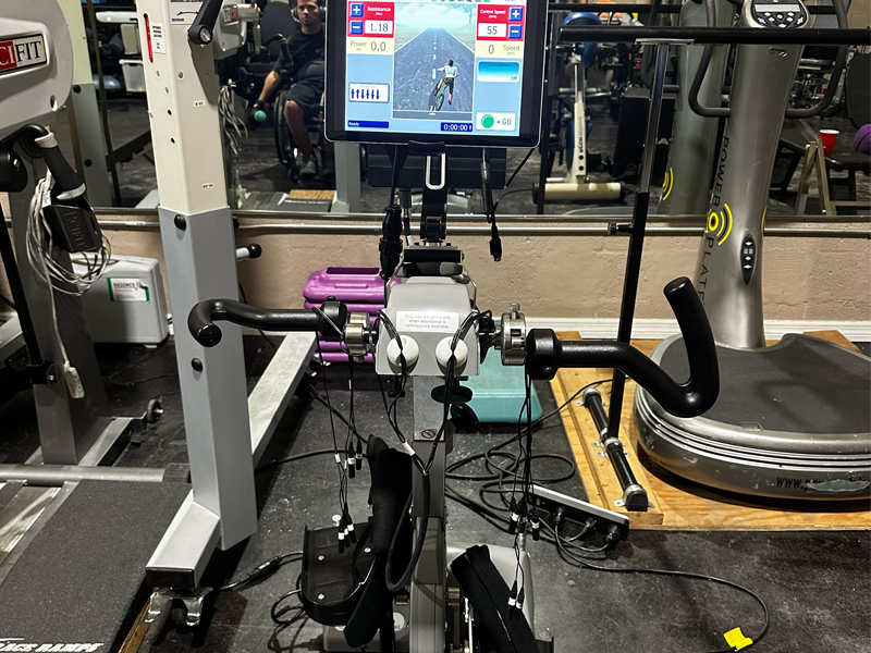 FES bike for muscle activation at iAM ABLE