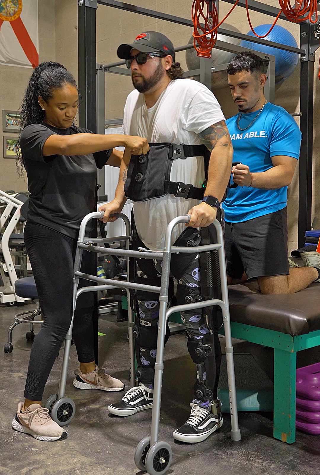 Training session at iAM ABLE