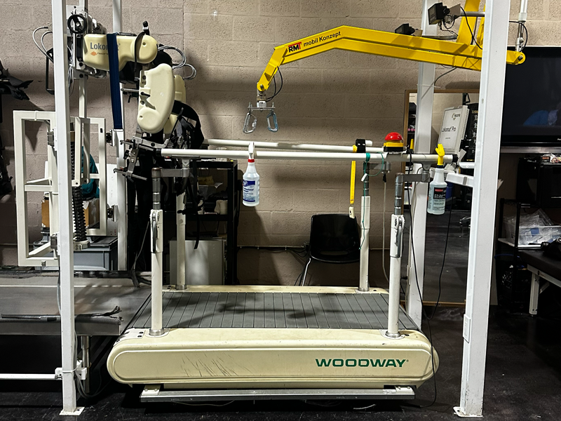Lokomat robotic gait trainer at iAM ABLE