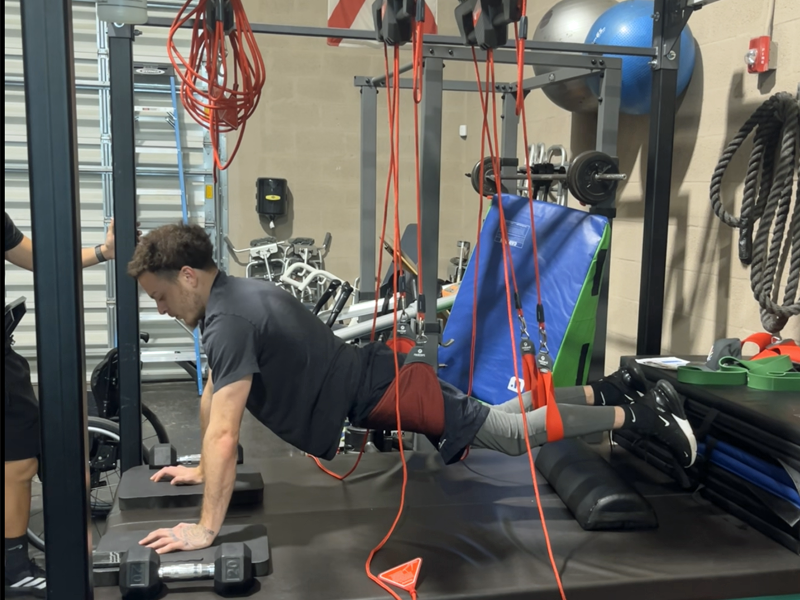 Red Cord suspension system at iAM ABLE